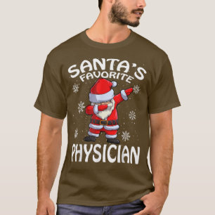 Santa's Favourite Physician Christmas  T-Shirt