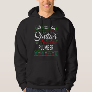 Santas Favourite Plumber Christmas Ugly Sweater