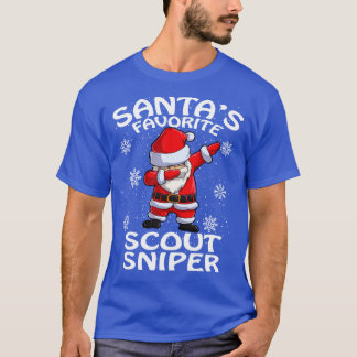 Santas Favourite Scout Sniper Christmas T-Shirt