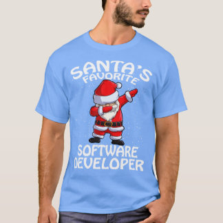Santas Favourite Software Developer Christmas 1 T-Shirt