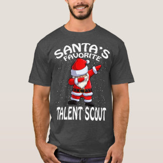 Santas Favourite Talent Scout Christmas T-Shirt
