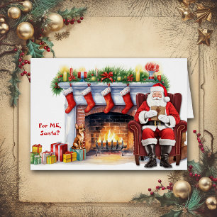 Santa's Gift Chihuahua Dog Christmas