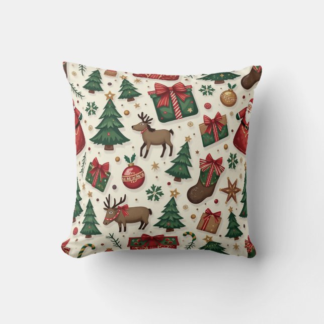 Santa's Gift Cushion (Front)