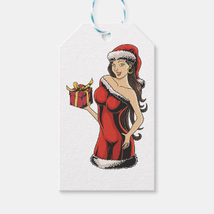 Santa's Girl  Gift Tags
