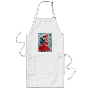Santa's Helper Christmas  Long Apron