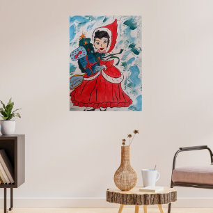 Santa's Helper Christmas  Poster