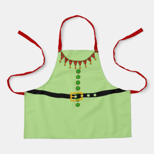 Santa's Helper Elf Costume Apron