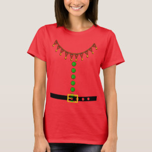 Santa's Helper Elf Costume T-Shirt