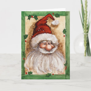 SANTA'S HELPER HOLIDAY CARD