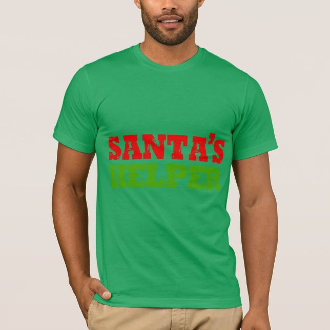 SANTA'S HELPER -.png T-Shirt (Front)