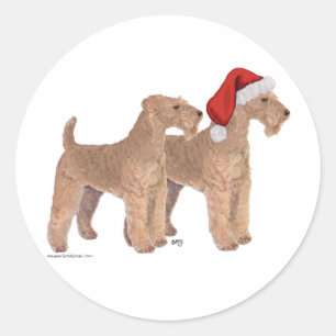 Santa's Helpers Classic Round Sticker