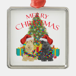 Santas Helpers Metal Tree Decoration