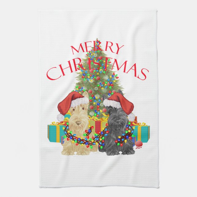 Santas Helpers Tea Towel (Vertical)