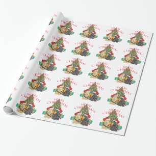 Santa's Helpers Wrapping Paper