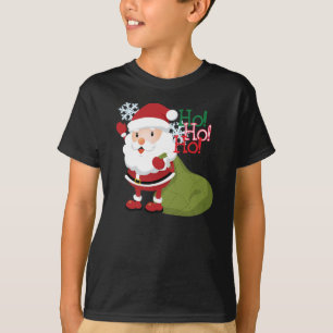 Santa's Ho-Ho-Holiday T-shirt for kids