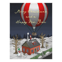 Santa's Hot Air Balloon