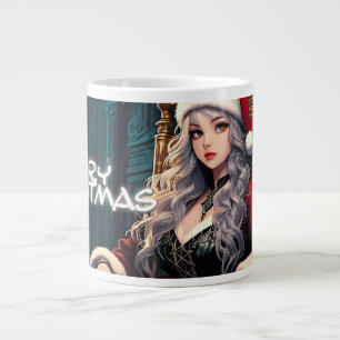 Santa's hottest sister - Merry Xmas 03122024_0004 Large Coffee Mug