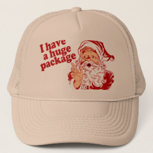 Santas Huge Package Trucker Hat