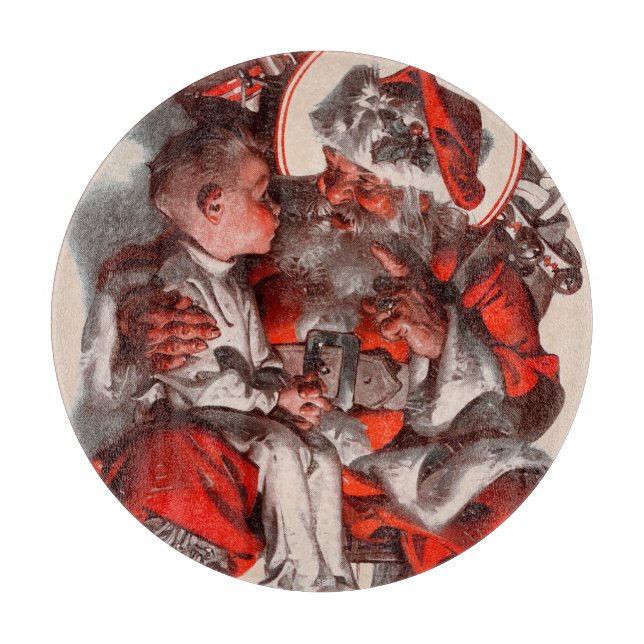 Santa's Lap Cutting Board (Front)