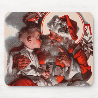 Santa's Lap Mouse Pad
