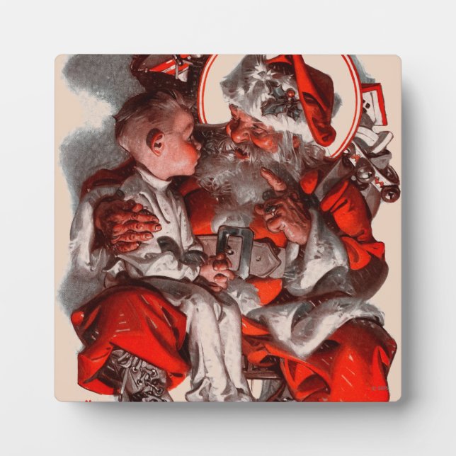 Santa's Lap Plaque (Front)