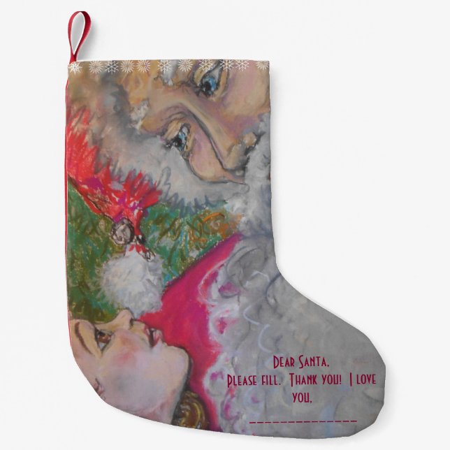 Santa's Lap Stocking (Front)