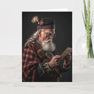 Santa's List Christmas Card