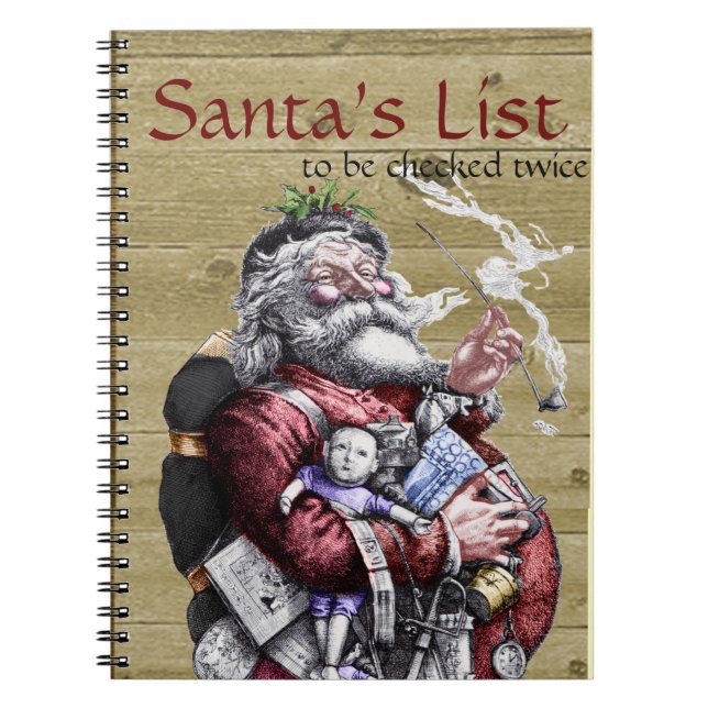Santa's List Notebook (Front)