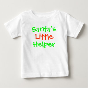 Santa's Little Helper Baby T-Shirt