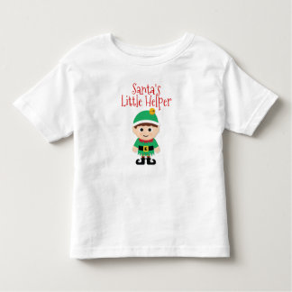 Santa's Little Helper Boy Bodysuit