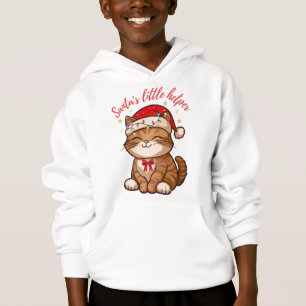 Santa's Little Helper Cat Christmas