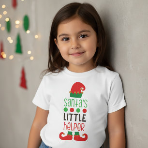 Santa's Little Helper Christmas T-Shirt