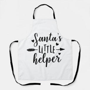 Santa's Little Helper Pregnancy Announcement  Apron