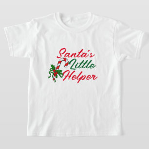 Santas Little Helper Shirt - Cute Family Christmas