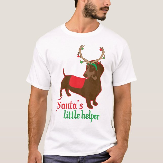 Santa's Little Helper T-Shirt (Front)