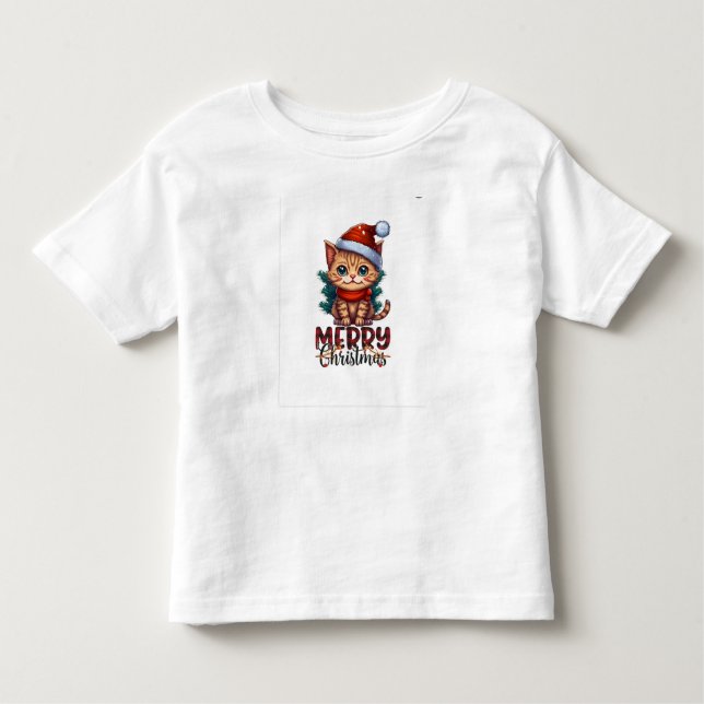 "Santa's Little Helper" Toddler T-Shirt (Front)