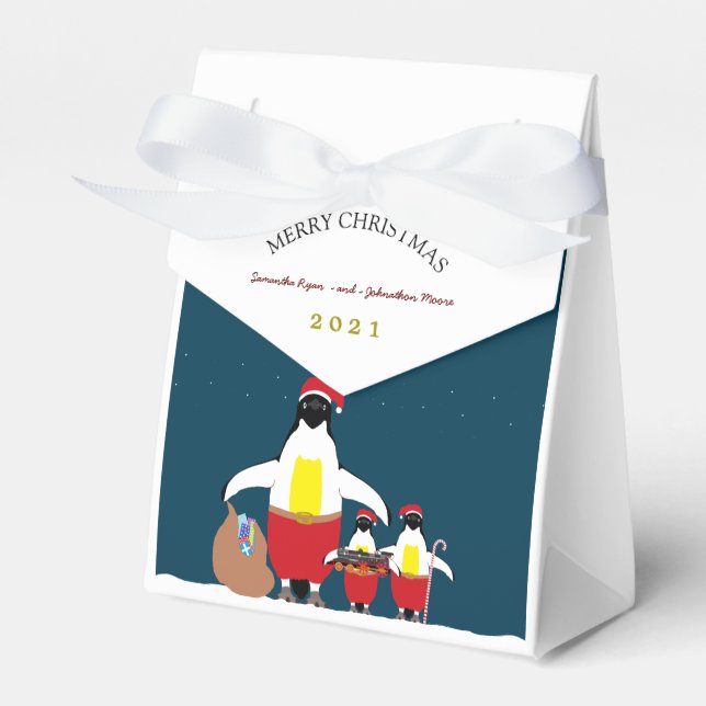 Santa's Little Helpers Favor Box (Front Side)