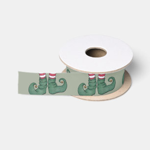Santa's Little Helpers Holiday Satin Ribbon