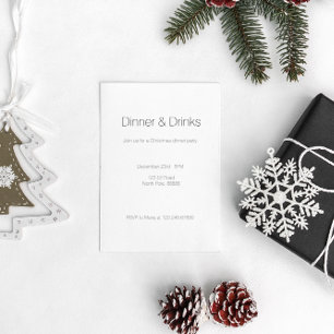 Santa's Little Hippo, custom Invitation