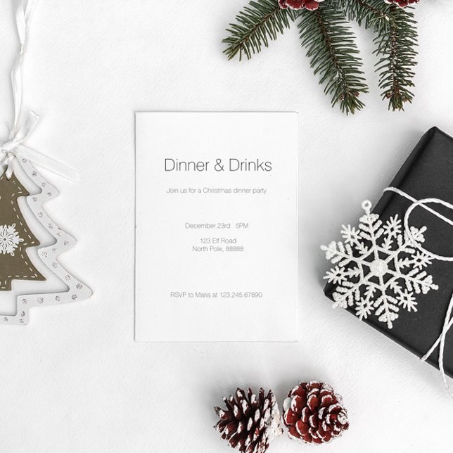 Santa's Little Hippo, custom Invitation (Creator Uploaded)