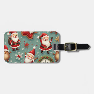 Santa's  luggage tag