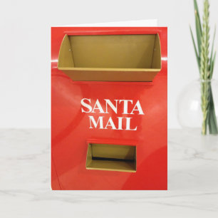 SANTA'S MAILBOX CHRISTMAS LOVE CARD