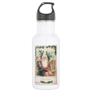 Santa's Merry Christmas 532 Ml Water Bottle