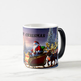 "Santa's Merry Christmas Coffee Cup 
