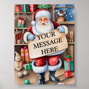 Santa's Message Highlight: Directly from the North Poster