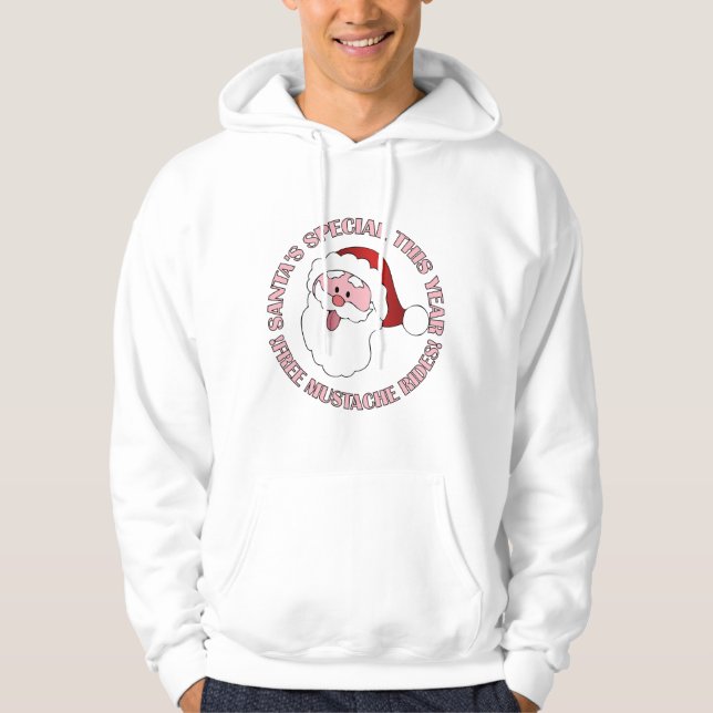 Santa's Moustache Rides shirts & jackets (Front)