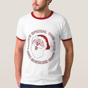 Santa's Moustache Rides shirts & jackets