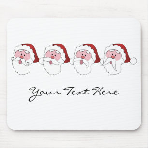 Santa's Moustaches custom mousepad