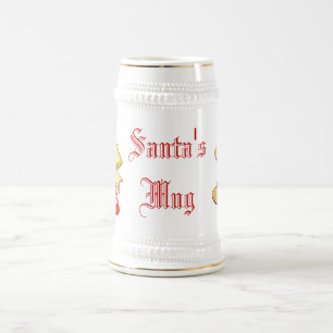 Santa's Mug Christmas Stein