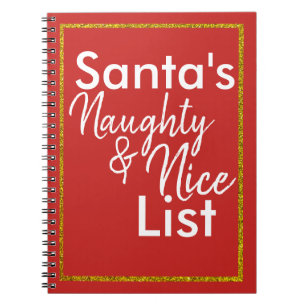 Santa's Naughty & Nice Journal